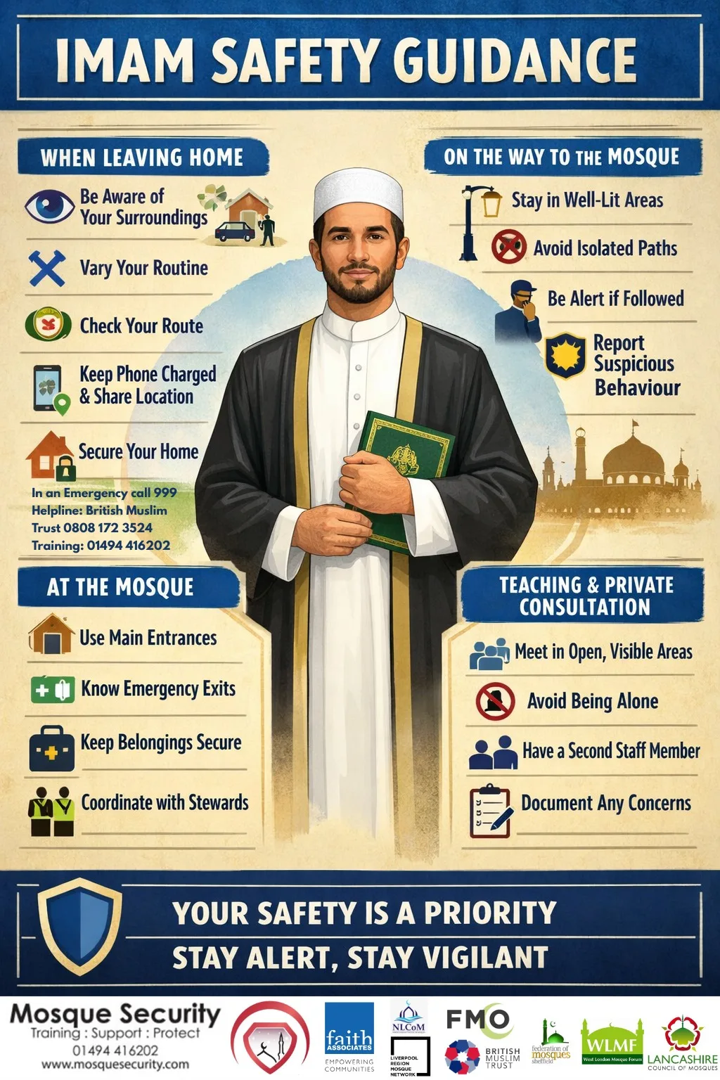 Protecting Our Leaders: Essential Imam Safety Guidance